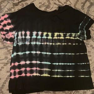 Tie dye short sleeve